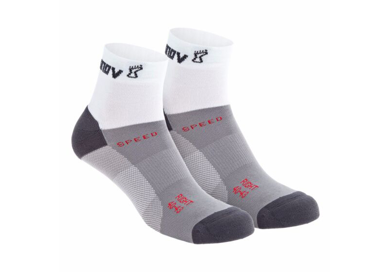 Inov-8 Speed Mid (Twin Pack) Mens Running Socks White Philippines 08294TCXE